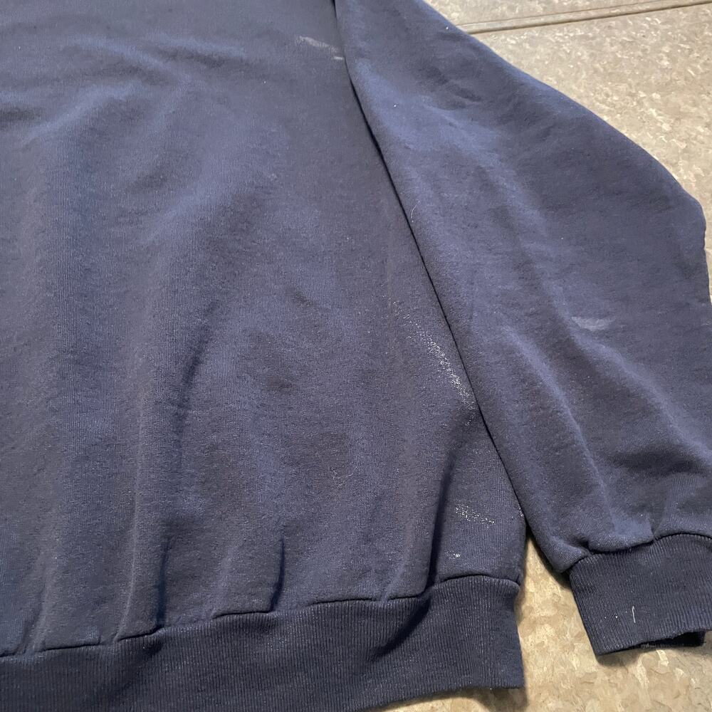 Vintage UC Berkeley Cal Embroidered Crewneck Sweatshirt XXL Thrashed Distressed - Picture 11 of 14